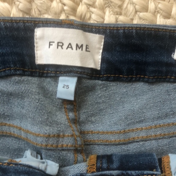 Moving sale NWOT Frame le crop mini boot size 25 - Picture 3 of 4